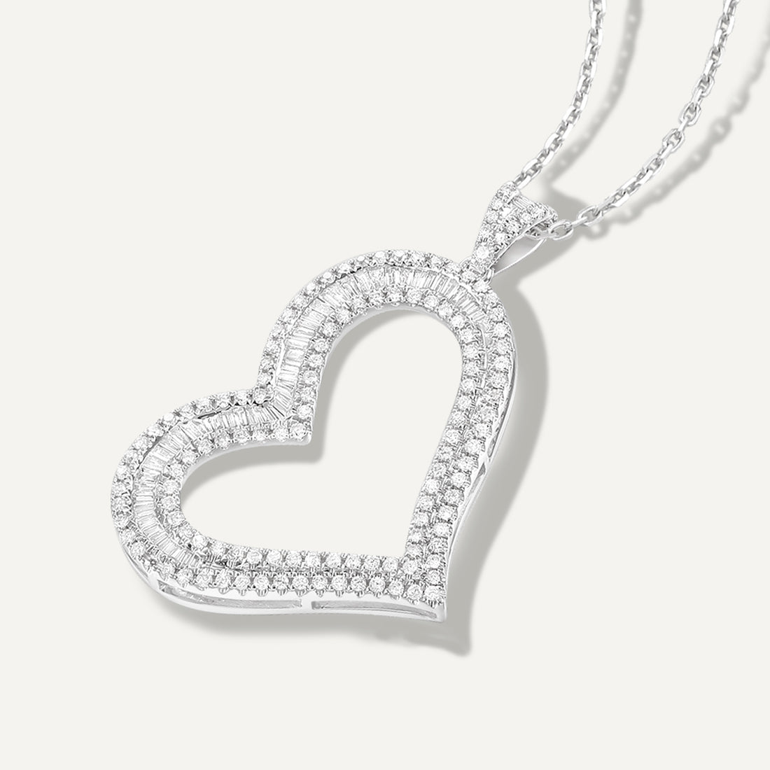The Language of Diamonds: The secret behind the diamond heart necklace.