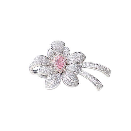 Fancy Light Pink Diamond Women's Rings | Poyas Jewelry