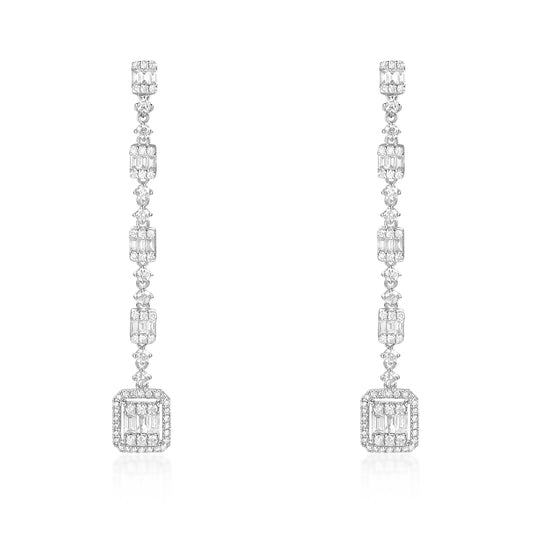 Diamond Earrings For Women | Poyas Jewellery