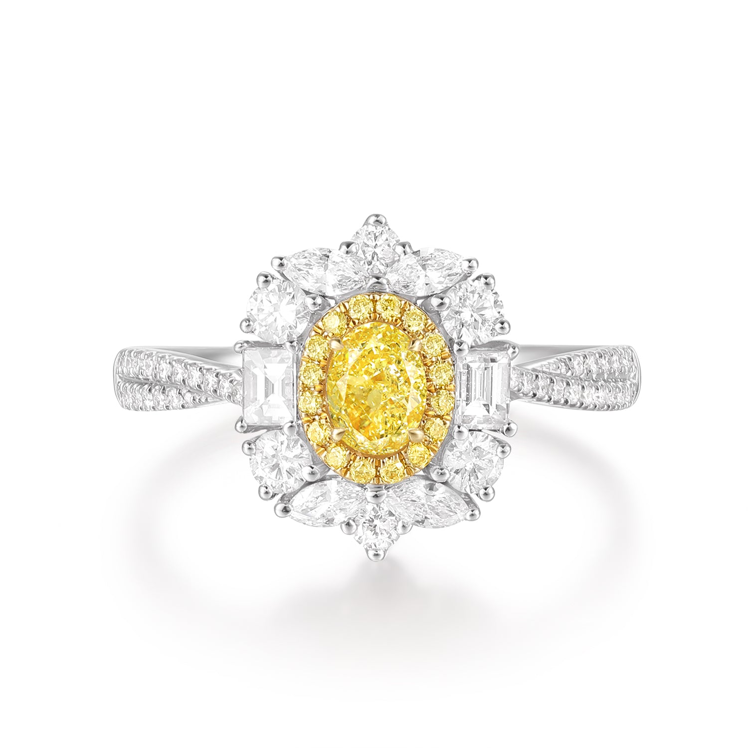 Engagement Yellow Diamond Ring | Wedding Rings For Women