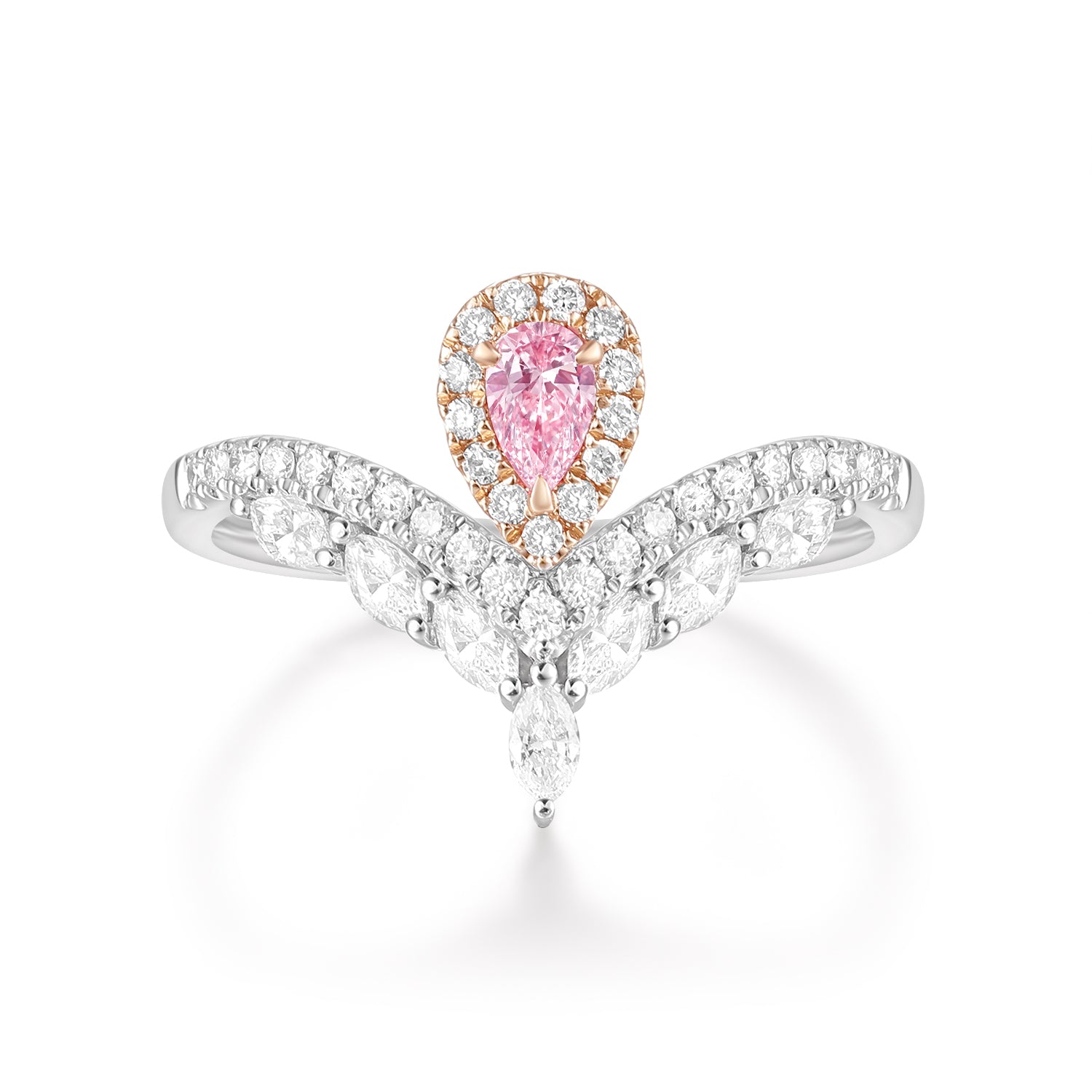 Pink Diamond Rings | Enjoy Up to 20% Off-Poyas