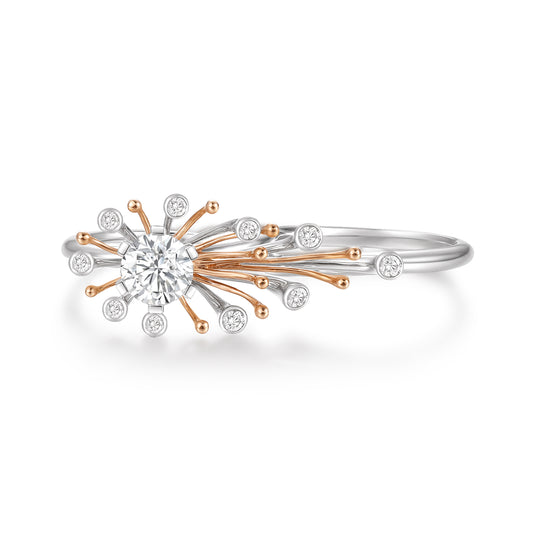 The best Lab-Grown Diamond Wedding Ring 1.9 CT TW, 18K White Gold.