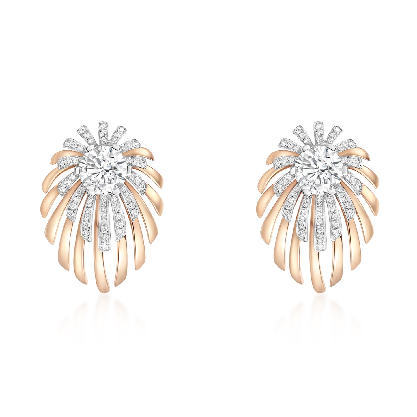 Best lab-grown diamond earrings &18K Gold | Poyas Jewelry