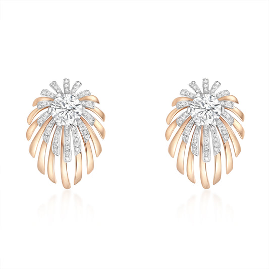 Best lab-grown diamond earrings &18K Gold | Poyas Jewelry