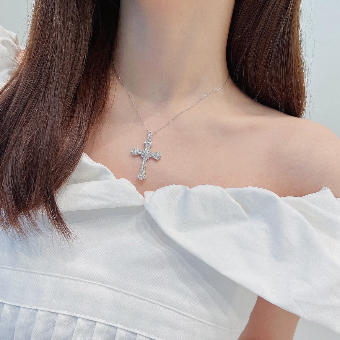 Cross Diamond Necklace | Shop Now